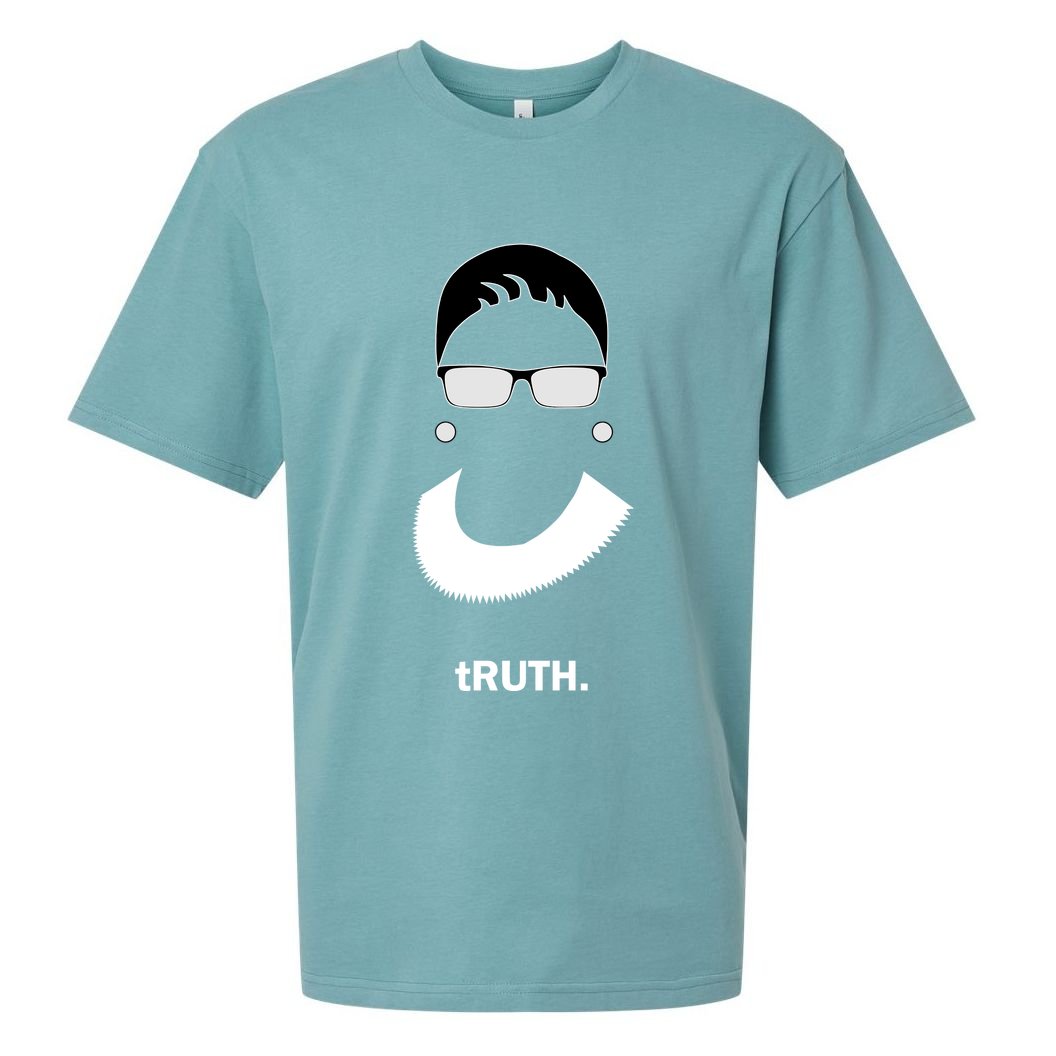 Truth Ruther Bader Ginsburg Rgb Sueded Cloud Jersey T-Shirt