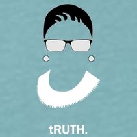 Truth Ruther Bader Ginsburg Rgb Sueded Cloud Jersey T-Shirt