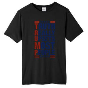 Truth Really Upsets Most People Tall Fusion ChromaSoft Performance T-Shirt