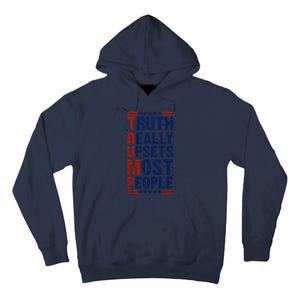 Truth Really Upsets Most People Tall Hoodie