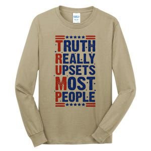 Truth Really Upsets Most People Tall Long Sleeve T-Shirt