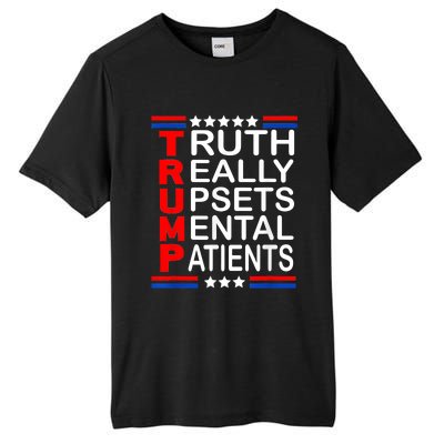 Trump Really Upsets Mental Patients Tall Fusion ChromaSoft Performance T-Shirt