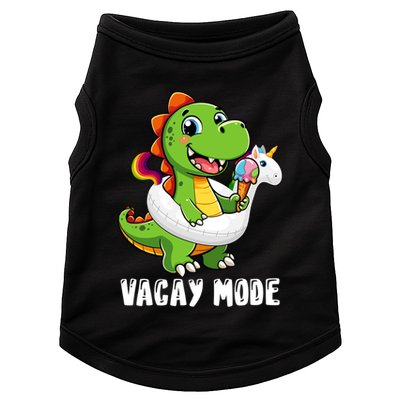 T Rex Unicorn Float Swimming Pool Party Swimmer Vacay Mode Great Gift Doggie Tank