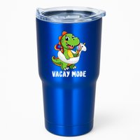 T Rex Unicorn Float Swimming Pool Party Swimmer Vacay Mode Great Gift Tumbler
