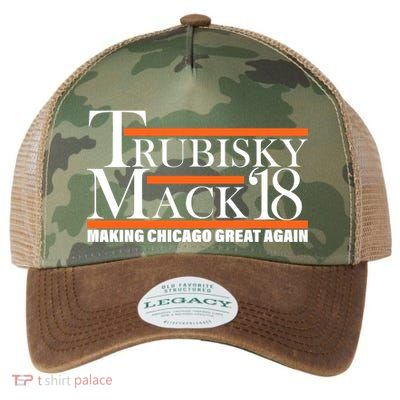 Trubisky Mack Make Chicago Great Again Legacy Tie Dye Trucker Hat