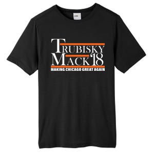 Trubisky Mack Make Chicago Great Again Tall Fusion ChromaSoft Performance T-Shirt