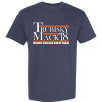 Trubisky Mack Make Chicago Great Again Garment-Dyed Heavyweight T-Shirt