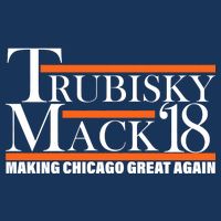 Trubisky Mack Make Chicago Great Again Cooling Performance Crew T-Shirt