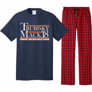 Trubisky Mack Make Chicago Great Again Pajama Set