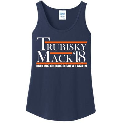 Trubisky Mack Make Chicago Great Again Ladies Essential Tank