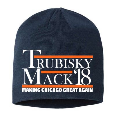 Trubisky Mack Make Chicago Great Again Sustainable Beanie