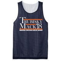 Trubisky Mack Make Chicago Great Again Mesh Reversible Basketball Jersey Tank