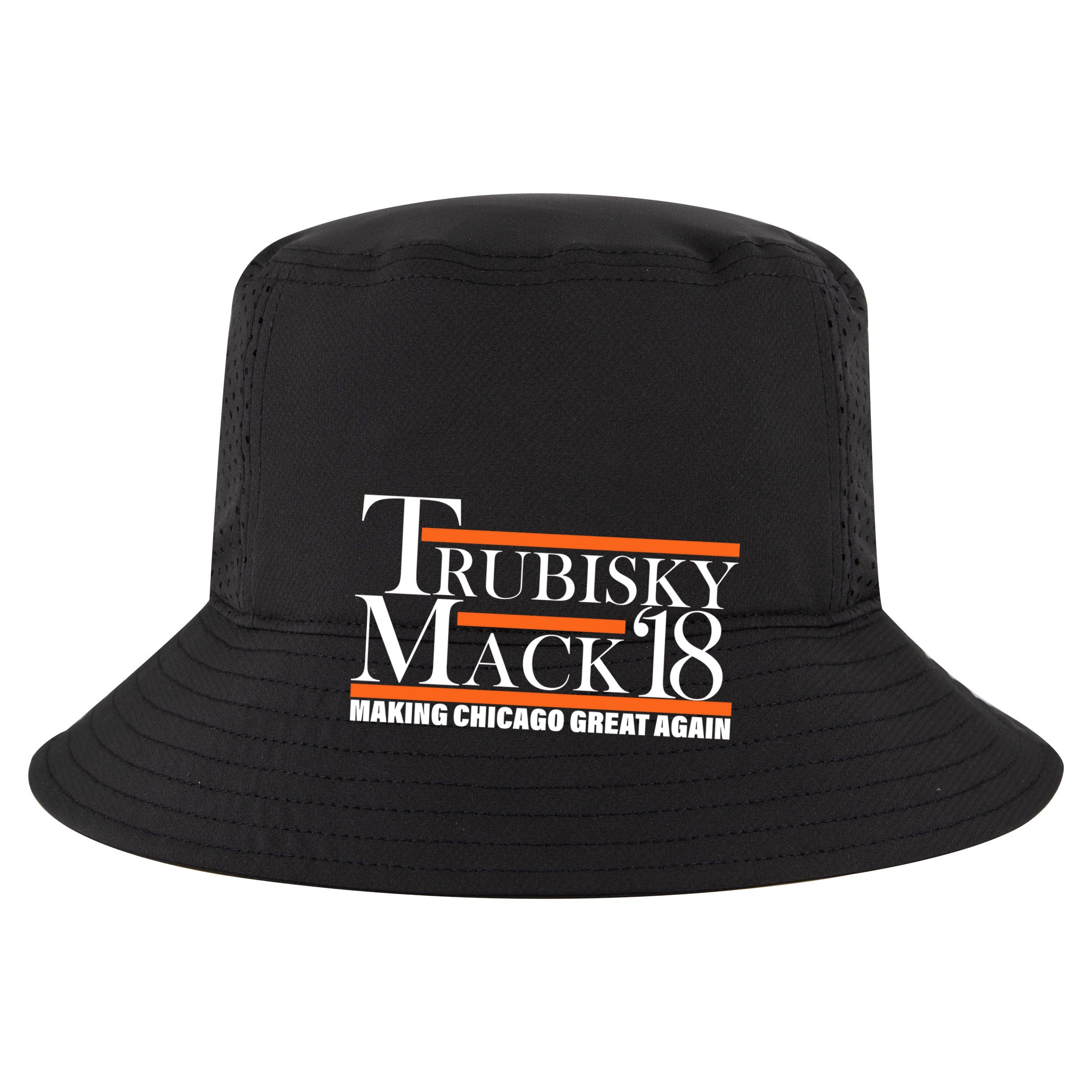 Trubisky Mack Make Chicago Great Again Golf Towel