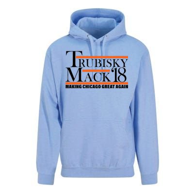 Trubisky Mack Make Chicago Great Again Unisex Surf Hoodie