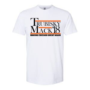 Trubisky Mack Make Chicago Great Again Softstyle CVC T-Shirt