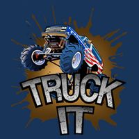 Truck It American Monster Truck Infant Baby Jersey Bodysuit