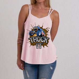 Truck It American Monster Truck Women's Strappy Tank