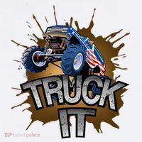 Truck It American Monster Truck Cool Comfort Performance Bucket Hat