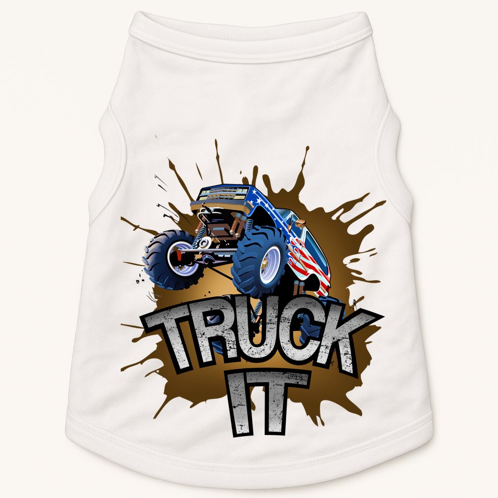 Truck It American Monster Truck Doggie Tank