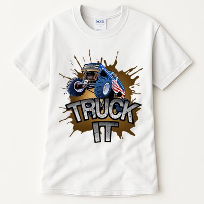 Truck It American Monster Truck Tall T-Shirt