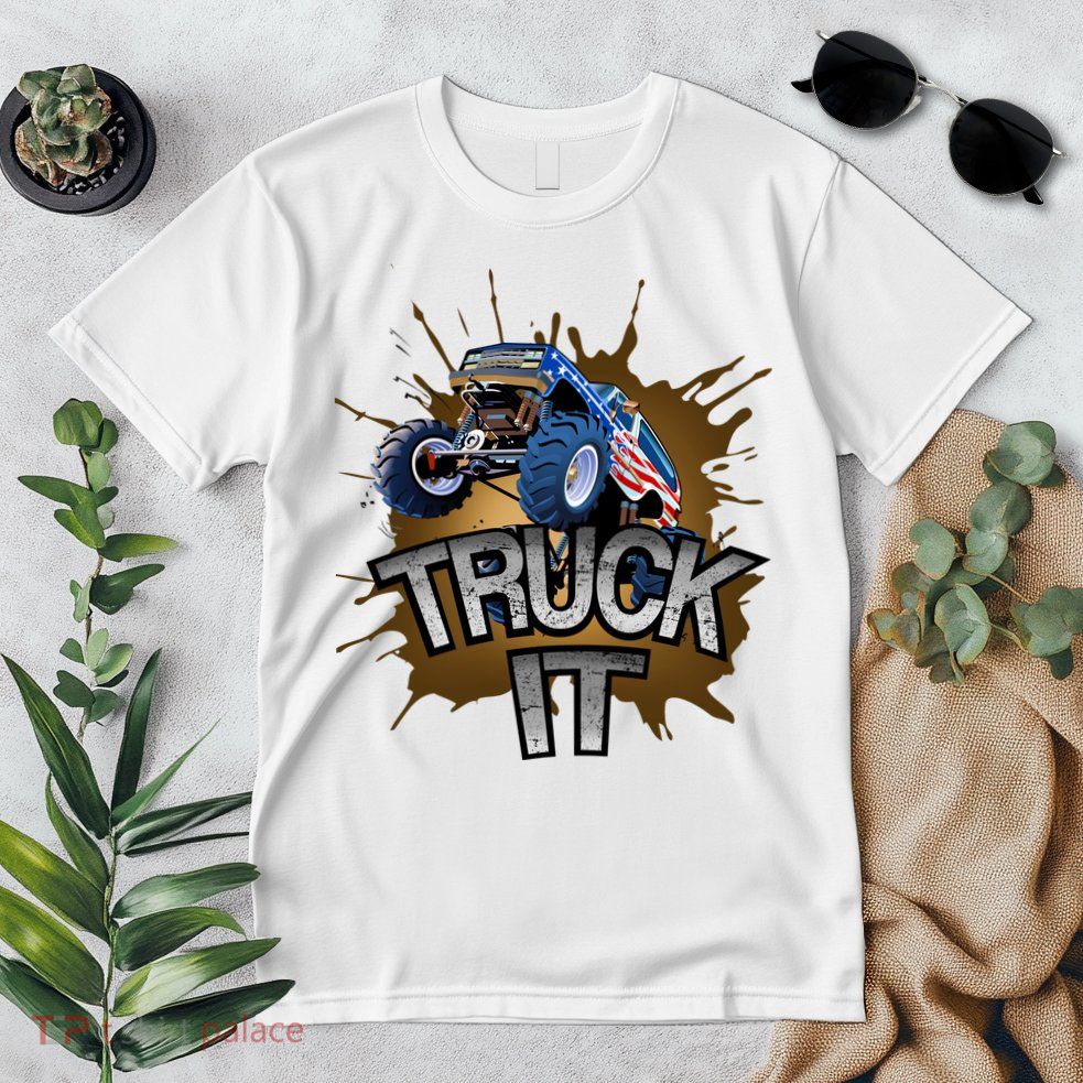 Truck It American Monster Truck Premium T-Shirt