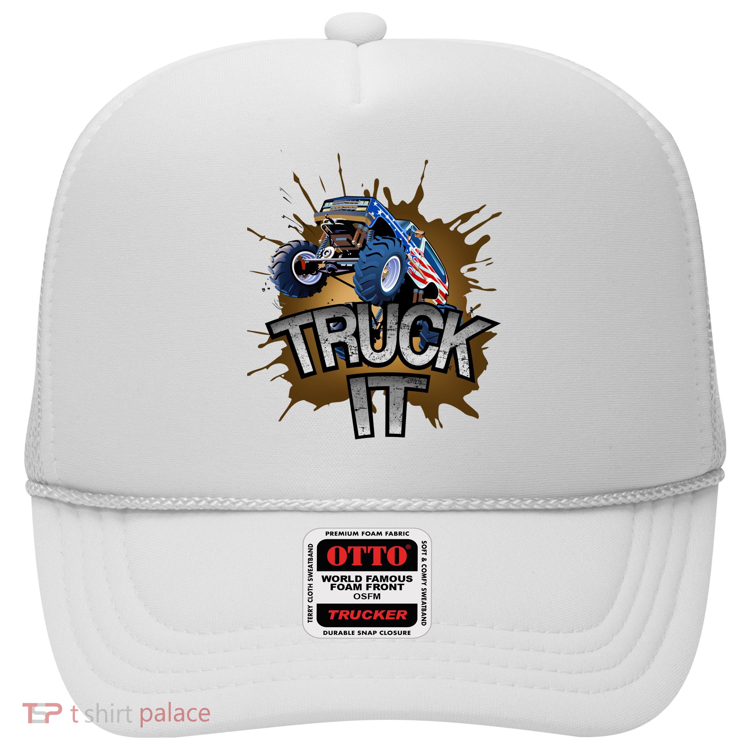 Truck It American Monster Truck Trucker Hat