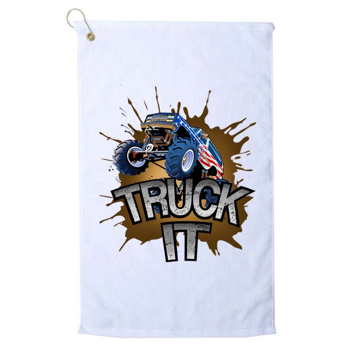 Truck It American Monster Truck Platinum Collection Golf Towel