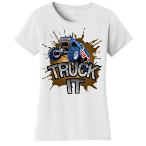 Truck It American Monster Truck Women's T-Shirt