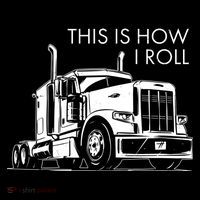 Truckers This Is How I Roll  High Crown Mesh Back Trucker Hat