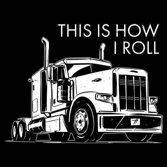 Truckers This Is How I Roll  Apron