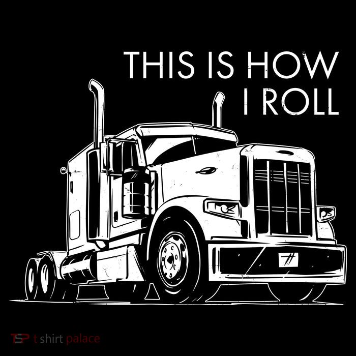 Truckers This Is How I Roll  Youth Performance Sprint T-Shirt