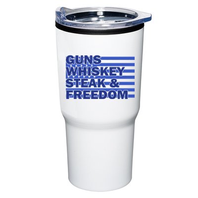 True American Guns Whiskey Steak Freedom Tumbler