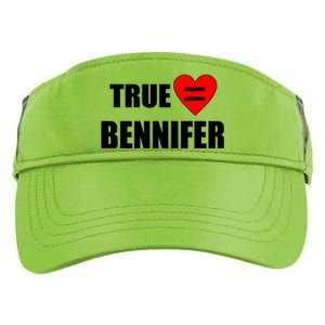 True Love Equals Bennifer Adult Drive Performance Visor