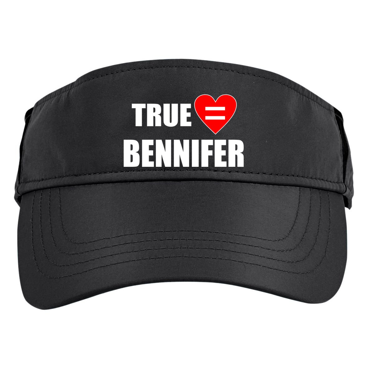 True Love Equals Bennifer Adult Drive Performance Visor