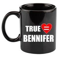 True Love Equals Bennifer 11oz C Handle Ceramic Mug