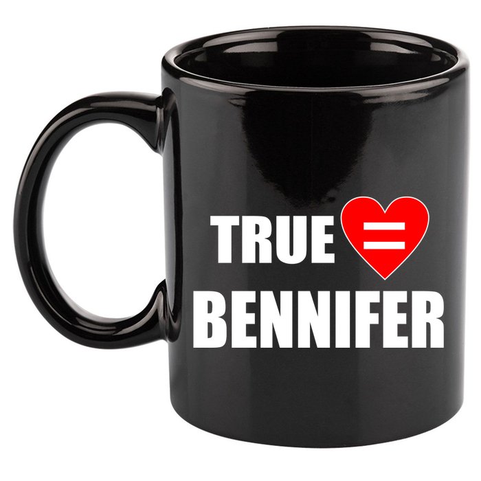 True Love Equals Bennifer 11oz C Handle Ceramic Mug