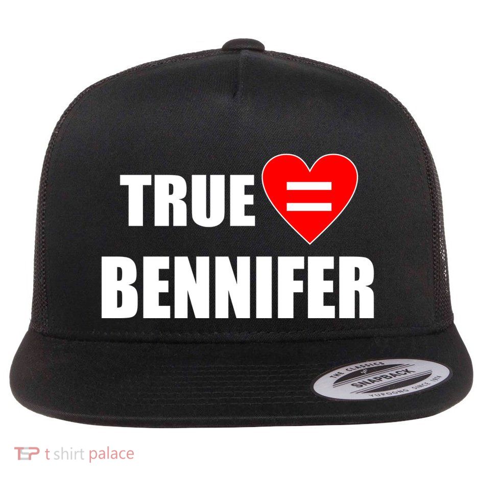 True Love Equals Bennifer Flatbill Hat