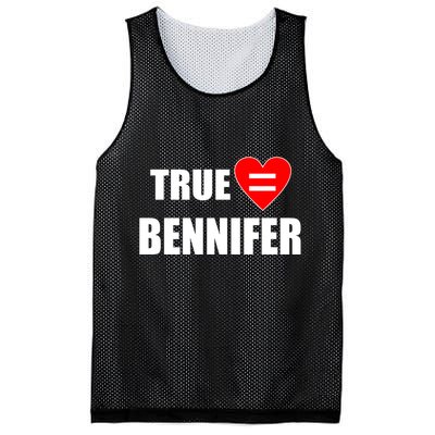 True Love Equals Bennifer Mesh Reversible Basketball Jersey Tank
