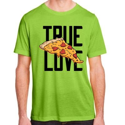 True Love Heart Pizza Adult ChromaSoft Performance T-Shirt