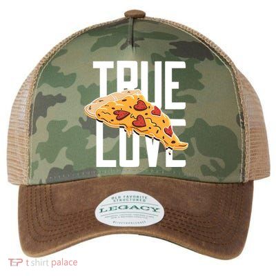 True Love Heart Pizza Legacy Tie Dye Trucker Hat