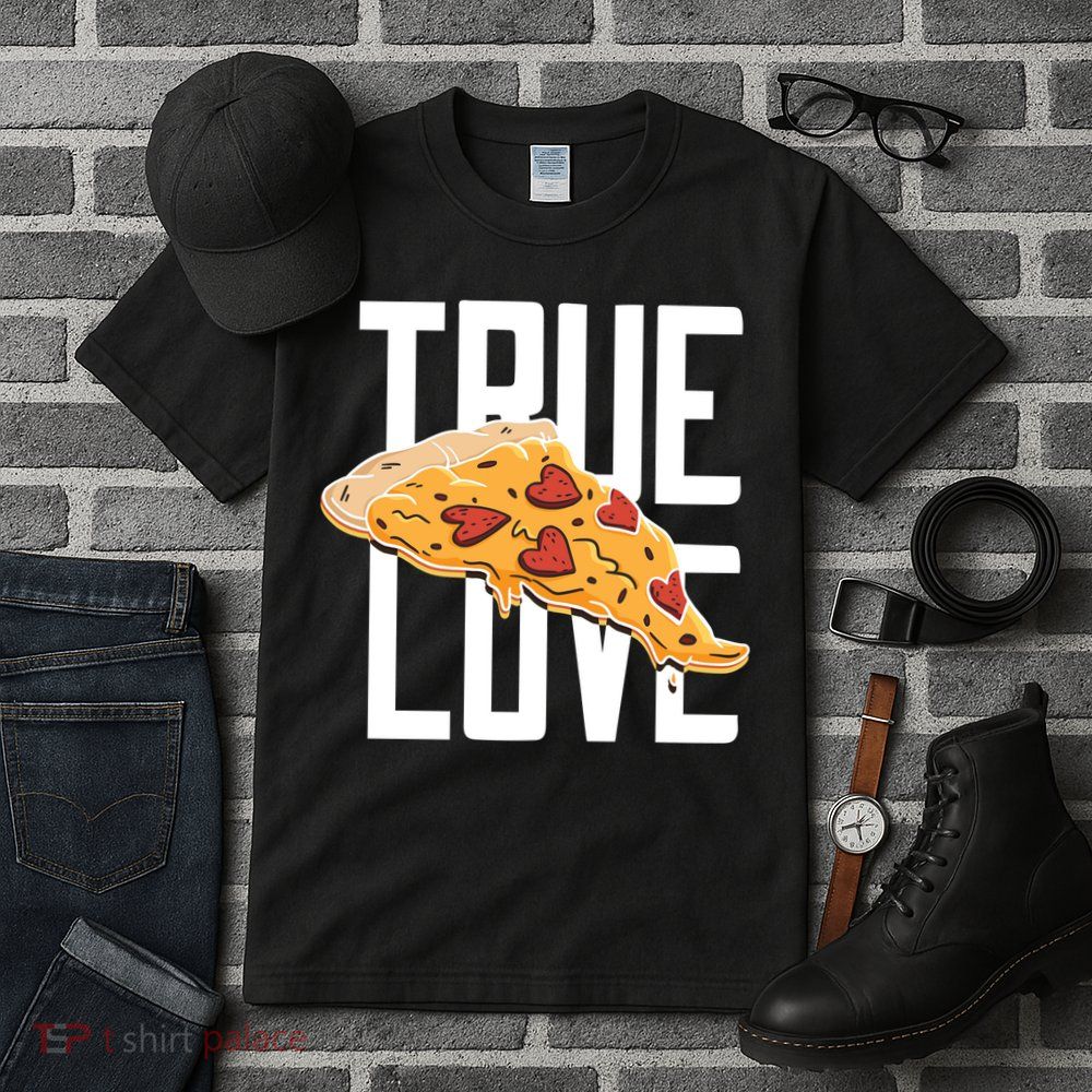 True Love Heart Pizza Tall T-Shirt
