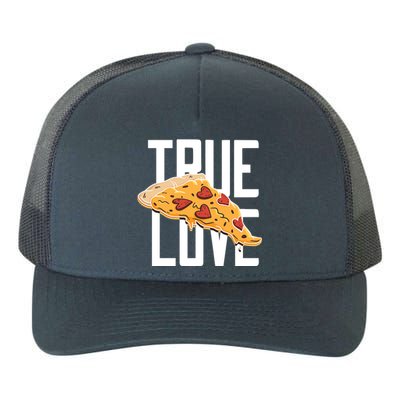 True Love Heart Pizza Yupoong Adult 5-Panel Trucker Hat