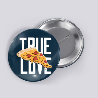 True Love Heart Pizza Button