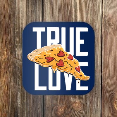 True Love Heart Pizza Coaster