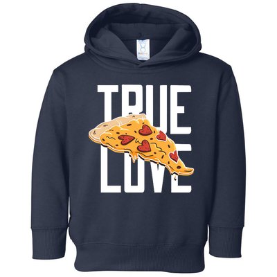 True Love Heart Pizza Toddler Hoodie