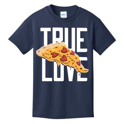 True Love Heart Pizza Kids T-Shirt