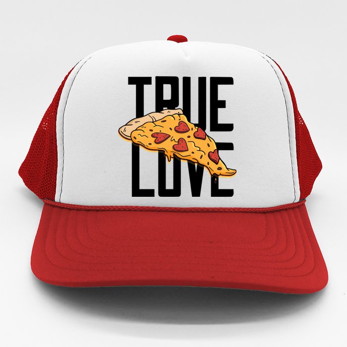 True Love Heart Pizza Trucker Hat