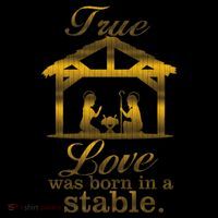 True Love Was Born In A Stable Impact Tech Backpack