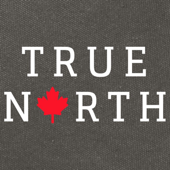 True North Canada Cotton Canvas Backpack