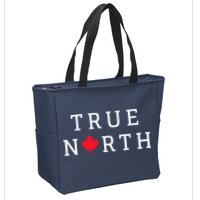 True North Canada Zip Tote Bag
